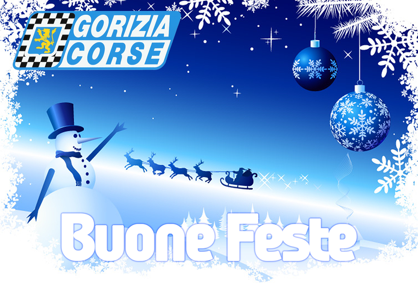 Buone Feste dalla Scuderia Gorizia Corse