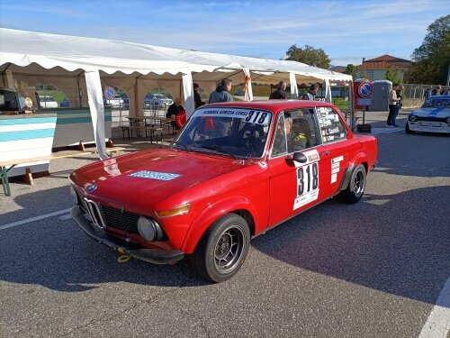 Luigi Castelli su BMW 2002 ti alla 47. Salita Cividale Castelmonte (Foto: Cristina Delbello)