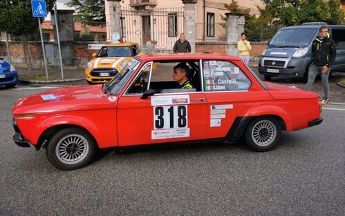 Luigi Castelli su BMW 2002 ti alla 47. Salita Cividale Castelmonte (Foto: Manuel Lesa)