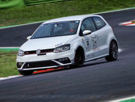 Andrea Montali Volkswagen Polo Gti Time Attack Italia sulla pista di Vallelunga