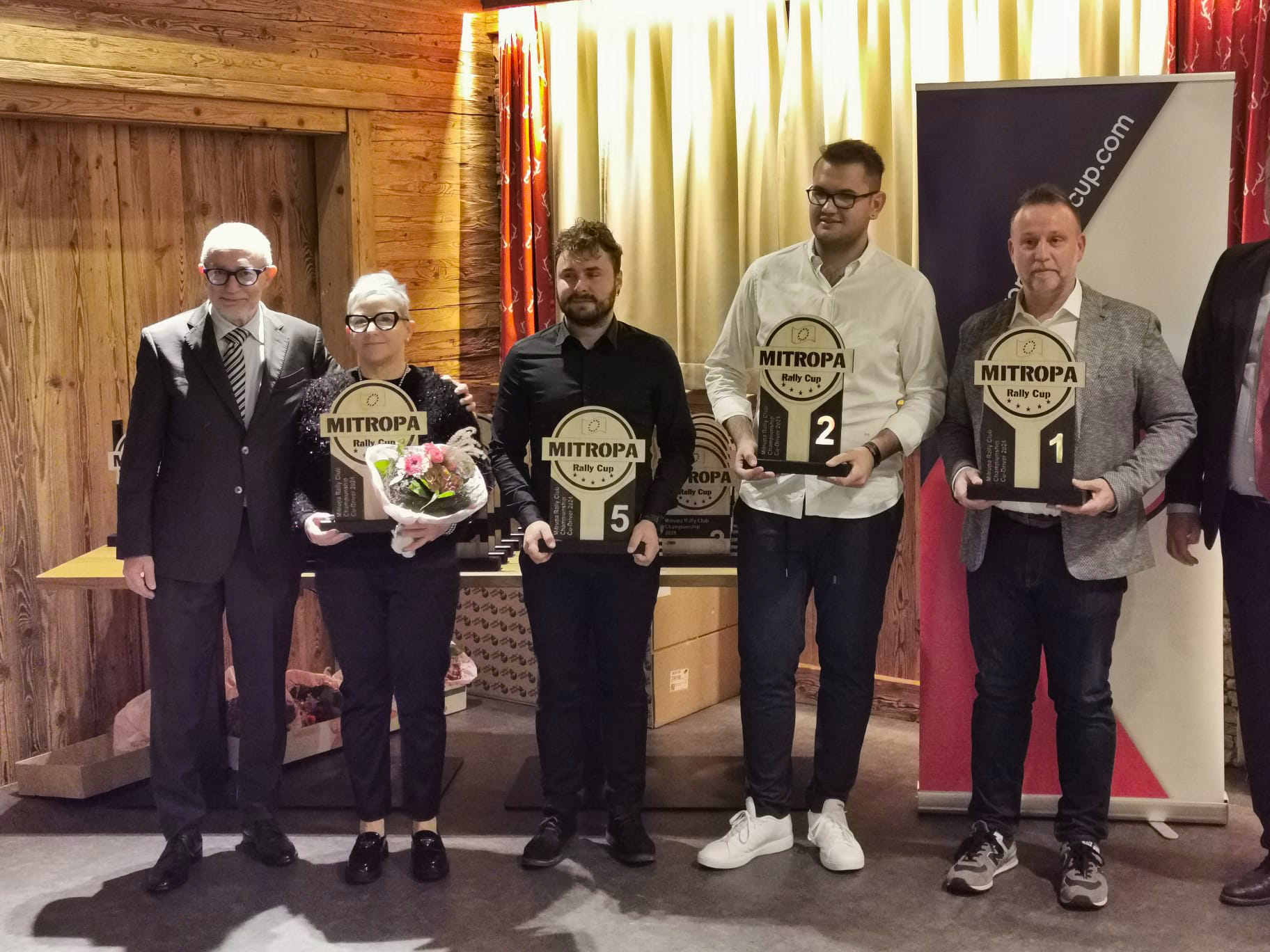 Premiazioni Mitropa Rally Cup 2024